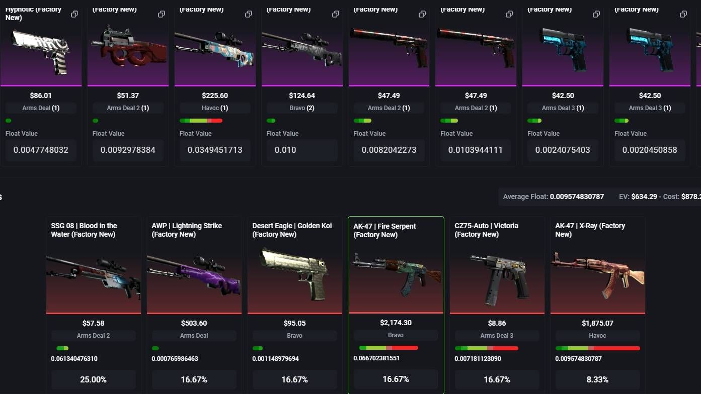 Крафт в CS2/CS:GO — что это и как создаются редкие скины